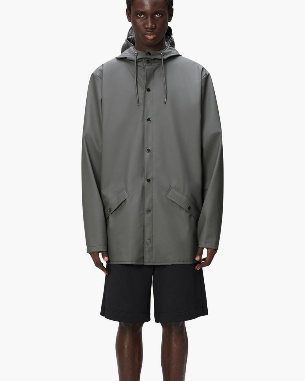 New Rains storm breaker jacket w3 coat gray XS
